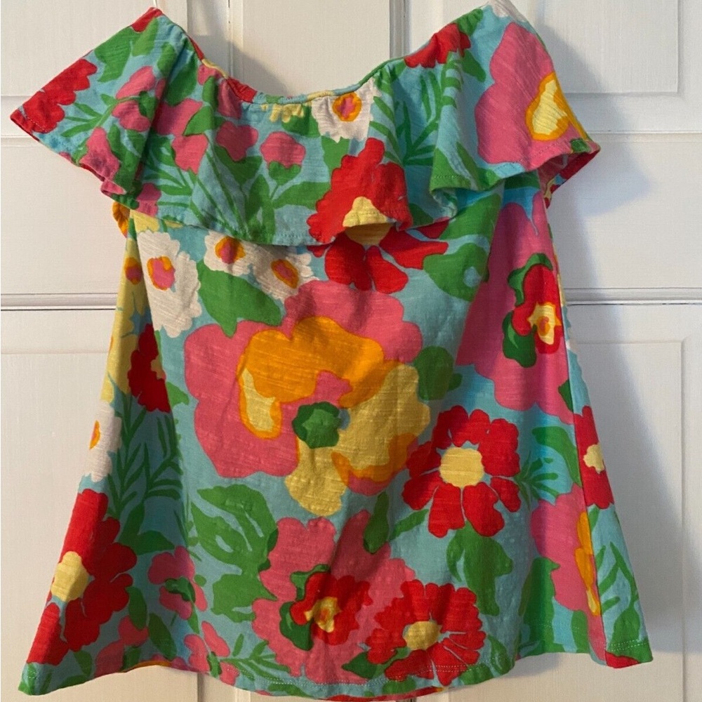 Lilly Pulitzer floral tube top